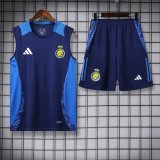 24/25   Al-Nassr FC  Blue  1:1 Quality Training Vest（A-Set）