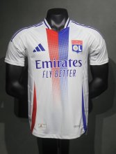24/25 Lyonnais Home White Player 1:1 Quality Soccer Jersey