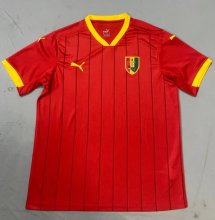 24/25  Guinea Home Red Fans 1:1 Quality Soccer Jersey