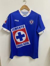 24/25 Cruz Azul Home Retro version Blue Fans 1:1 Quality Soccer Jersey