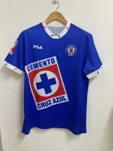 24/25 Cruz Azul Home Retro version Blue Fans 1:1 Quality Soccer Jersey