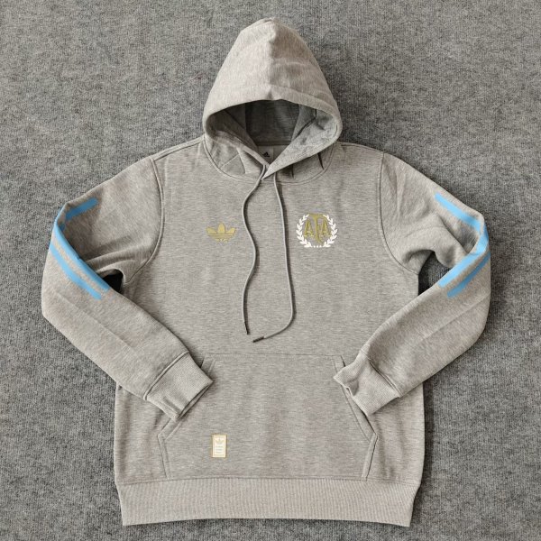 24/25 Argentina Gery Hoody 50th Anniversary Grey 1:1 Quality