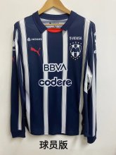 24/25 Monterrey Home Long sleeve Player 1:1 Quality Soccer Jersey