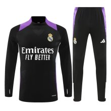 24/25  Real Madrid Training Black Player 1:1 Quality Training Jersey