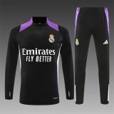 24/25  Real Madrid Training Black Player 1:1 Quality Training Jersey