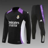 24/25  Real Madrid Training Black Player 1:1 Quality Training Jersey