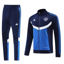 24/25  Manchester United Blue Training Tracksuit 1:1 Quality