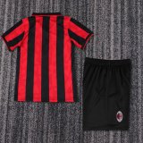 1993/1994 AC Milan Home Kids Retro 1:1 Quality Soccer Jersey