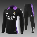 24/25  Real Madrid Training Black Player 1:1 Quality Training Jersey