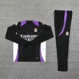 24/25  Real Madrid Training Black Player 1:1 Quality Training Jersey