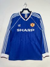 1988/1990 Manchester United Third Long sleeve 1:1 Quality Retro Soccer Jersey