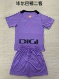 24/25 Bilbao Third Kids Kits 1:1 Quality  Soccer Jersey