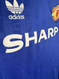 1988/1990 Manchester United Third Long sleeve 1:1 Quality Retro Soccer Jersey
