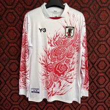 24/25 Japan Y 3 Red Flame Long Sleeves Fans 1:1 Quality Soccer Jersey