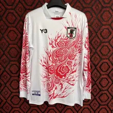 24/25 Japan Y 3 Red Flame Long Sleeves Fans 1:1 Quality Soccer Jersey