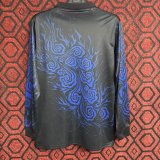 24/25 Japan Y 3 Blue  Flame Long Sleeves Fans 1:1 Quality Soccer Jersey