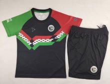 24/25 Palestine Retro Black Kids Kits 1:1 Quality Soccer Jersey