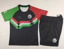 24/25 Palestine Retro Black Kids Kits 1:1 Quality Soccer Jersey