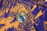 24/25  Real Madrid Purple (Inkjet Dragon) Training Tracksuit 1:1 Quality Training Jersey