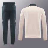 24/25  Real Madrid Light PinkTraining Tracksuit 1:1 Quality Training Jersey