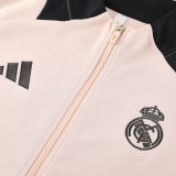 24/25  Real Madrid Light PinkTraining Tracksuit 1:1 Quality Training Jersey