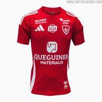 24/25 Stade Brestois 29 Home  Fans 1:1 Quality Soccer Jersey