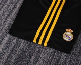 2011/2012 Real Madrid Black Goalkeeper 1:1 Kids Retro Soccer Jersey