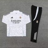 24/25  Real Madrid Printed White 1:1 Quality Training Jersey