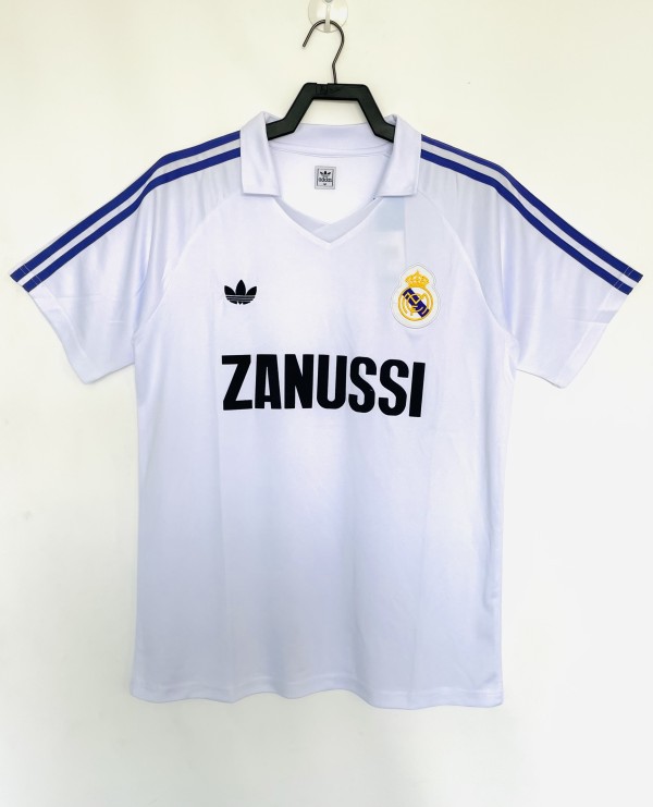 1984/1985 Real Madrid Home Fans 1:1 Quality Retro Soccer Jersey