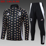24/25  Juventus Black Jacket Tracksuit 1:1 Quality