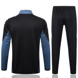 24/25  Manchester United Black Training Tracksuit 1:1 Quality Soccer Jersey