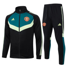 24/25  Manchester United Black Training Tracksuit 1:1 Quality