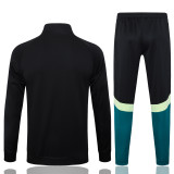 24/25  Manchester United Black Training Tracksuit 1:1 Quality