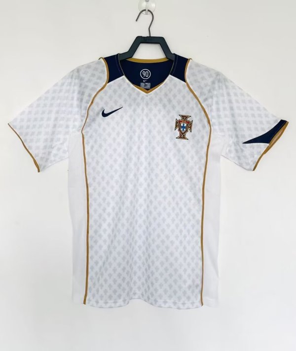 2004 Portugal Away Fans 1:1 Retro Soccer Jersey