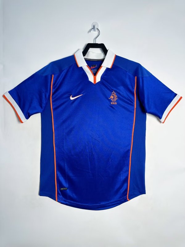 1998 Netherlands Away Fans 1:1 Quality Retro Soccer Jersey