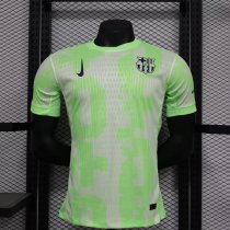 24/25 Barcelona  Third Green  PLayer 1:1 Quality Soccer Jersey（空白版）