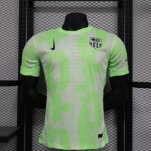 24/25 Barcelona  Third Green  PLayer 1:1 Quality Soccer Jersey（空白版）