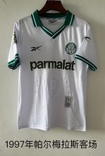 1997 Palmeiras Away White Fans Version 1:1 Quality Retro Soccer Jersey