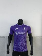 24/25 Liverpool  Special  Edition Purple Player 1:1 Quality Soccer Jersey
