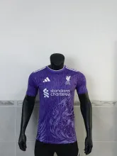24/25 Liverpool  Special  Edition Purple Player 1:1 Quality Soccer Jersey
