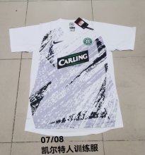 2007/2008 Celtic Training Clothes Fans Retro 1:1 Quality Soccer Jersey