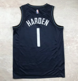 Clippers Harden #1 Dark Blue City Edition  1:1 Quality NBA Jersey