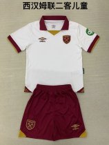 24/25   West Ham United  Third Kids Kits 1:1 Quality Soccer Jersey