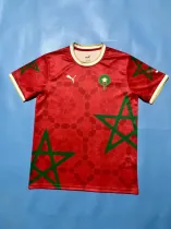 24/25  Morocco Special Edition Red Fans 1:1 Quality Soccer Jersey