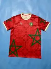 24/25  Morocco Special Edition Red Fans 1:1 Quality Soccer Jersey