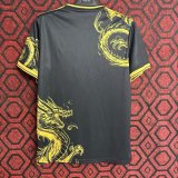 24/25 Real Madrid Black Golden Dragon Fans 1:1 Quality Soccer Jersey
