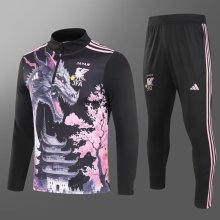 24/25 Japan Black Printing Training  1:1 Quality Training Jersey
