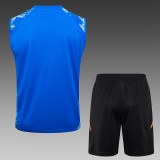24/25  Real Madrid  Blue 1:1 Quality Training Vest（A-Set）