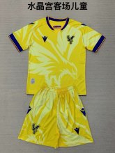 24/25 Crystal Palace Away Kids Kits 1:1 Soccer Jersey