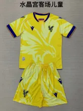 24/25 Crystal Palace Away Kids Kits 1:1 Soccer Jersey